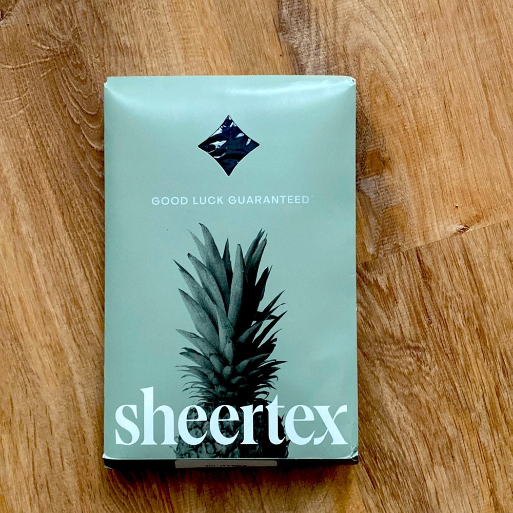 Sheertex semi-sheer Black Tights